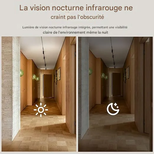 🔔 Sonnette Vidéo Sans Fil avec Écran – Sécurité & Confort à Domicile