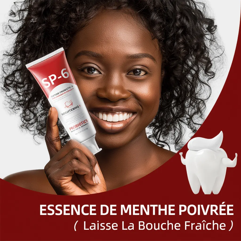 🦷 Un Sourire Plus Blanc Dès Les Premiers Jours – SP-6 Probiotics Brightening