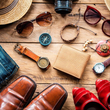 الملابس والاكسسوارات