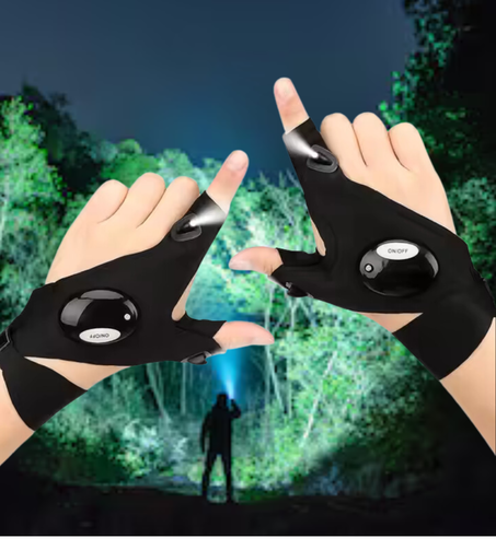 قفازات مصباح للصيد