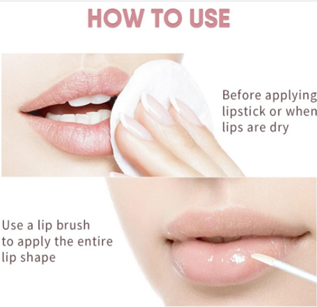 مجموعة ملمع الشفاه المزدوجة: نهارية وليلية