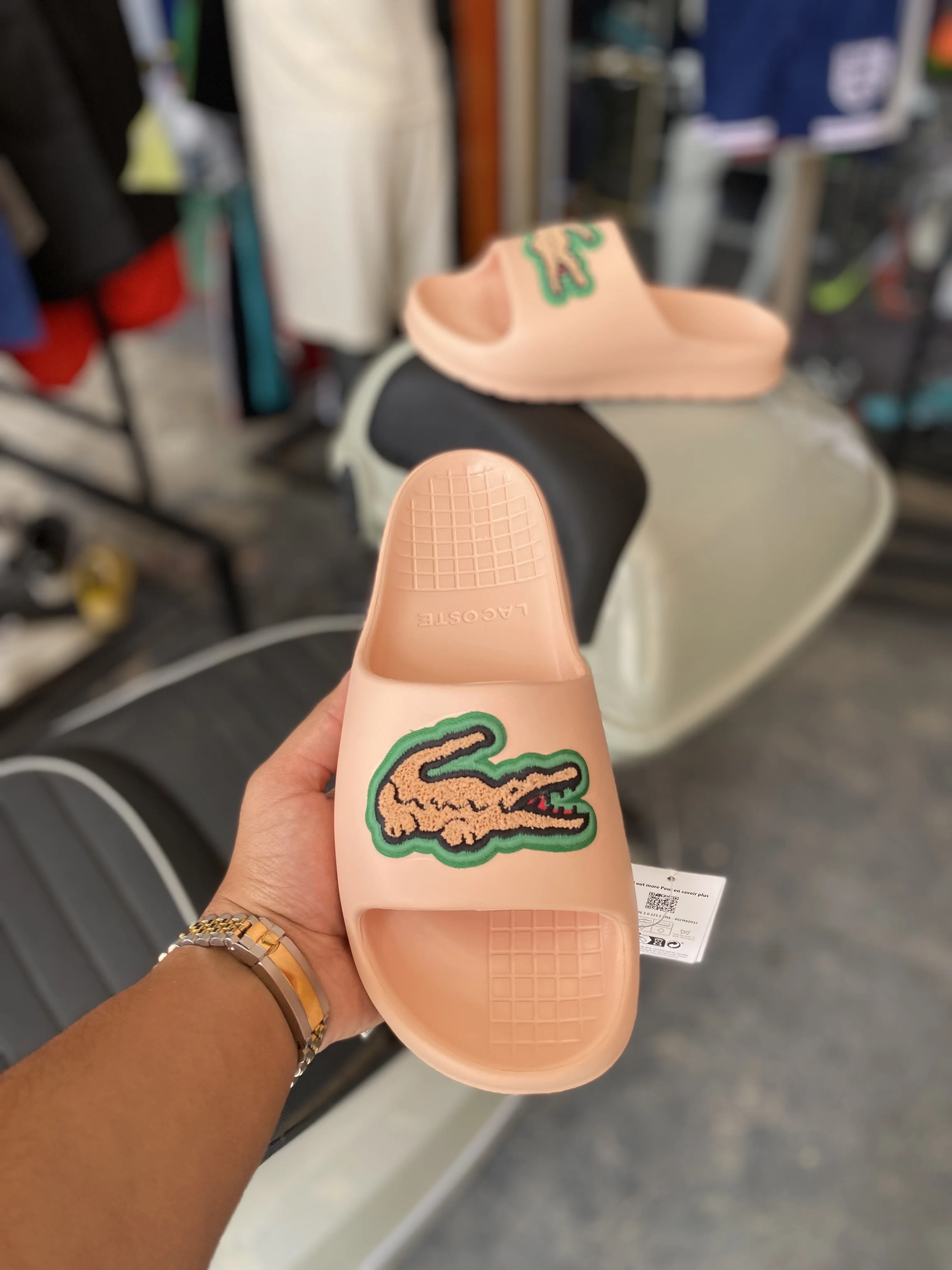 lacoste milano rose