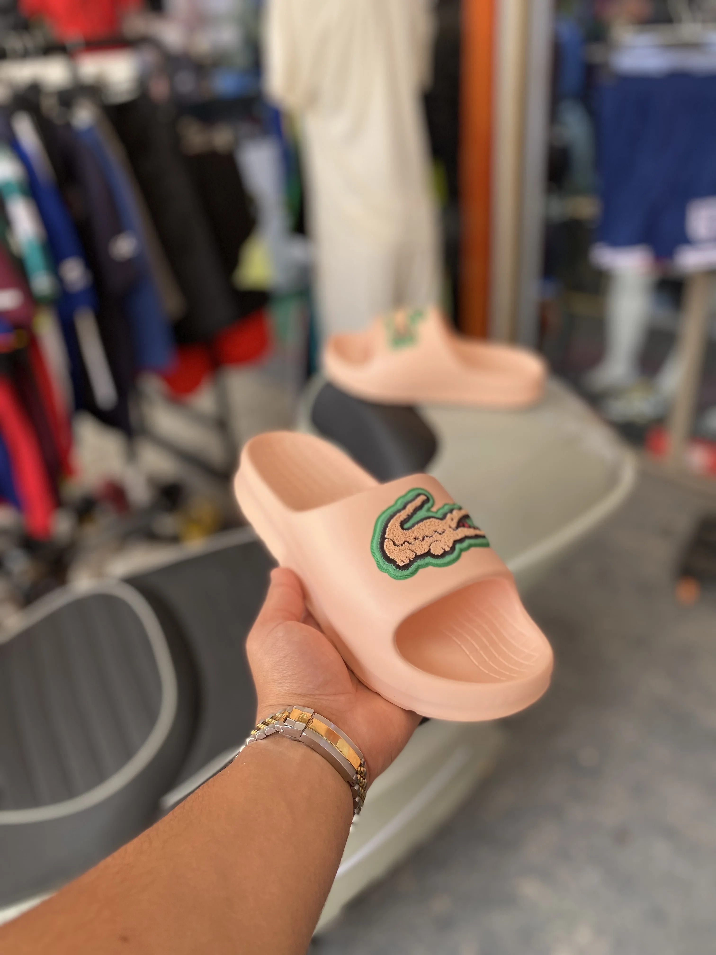 lacoste milano rose