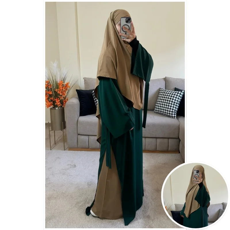 طقم عفة بثوب الكريب الممتاز