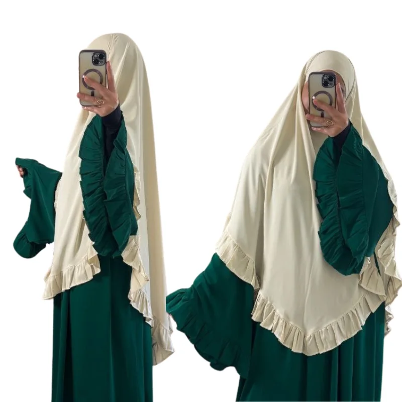 حجاب فرفار بثوب الكريب الممتاز