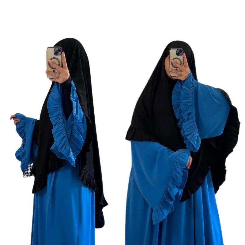 حجاب فرفار بثوب الكريب الممتاز