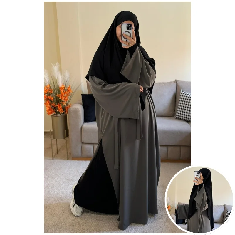 طقم عفة بثوب الكريب الممتاز