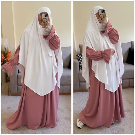 طقم أميرة بثوب الكريب الممتاز