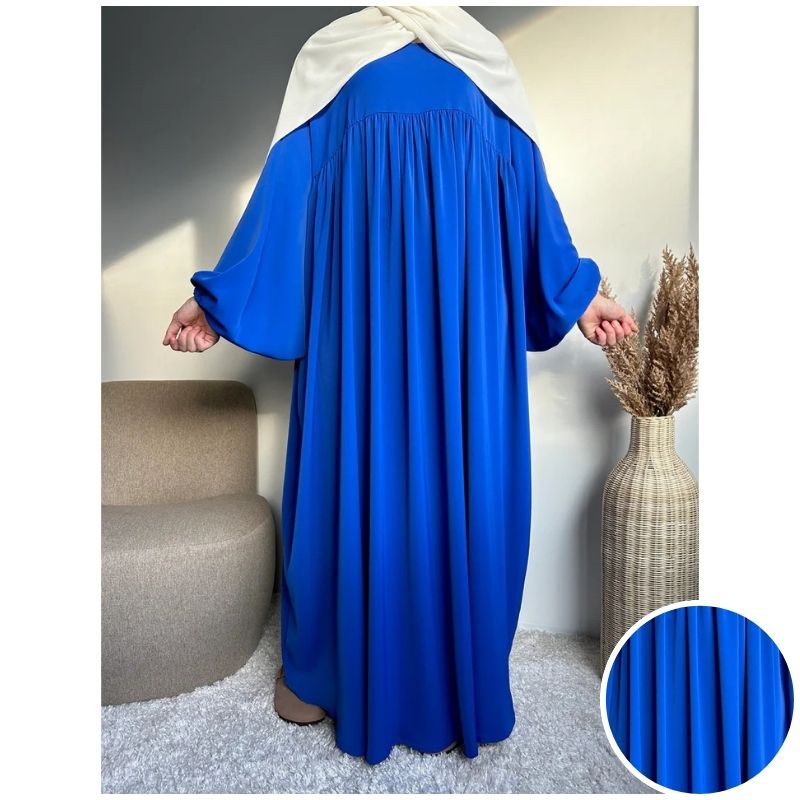 عبائة سترة المصنوع من ثوب الكريب الممتاز ناعم الملمس