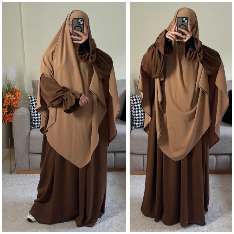 طقم أميرة بثوب الكريب الممتاز