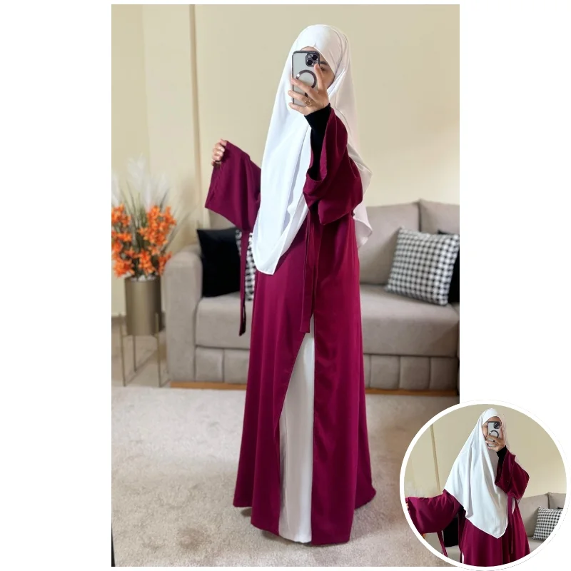 طقم عفة بثوب الكريب الممتاز