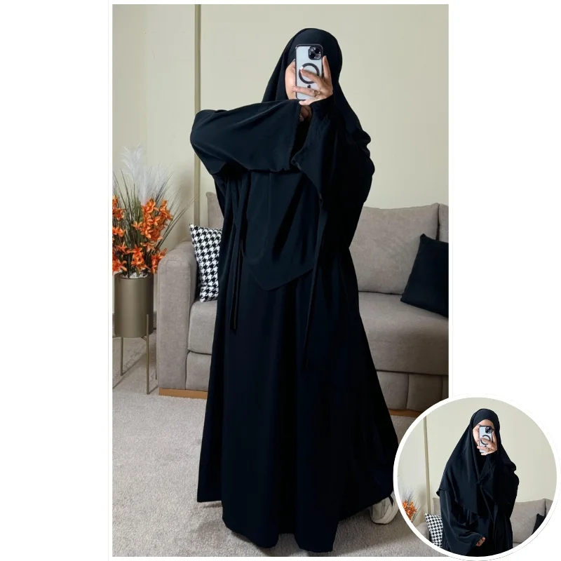 طقم عفة بثوب الكريب الممتاز