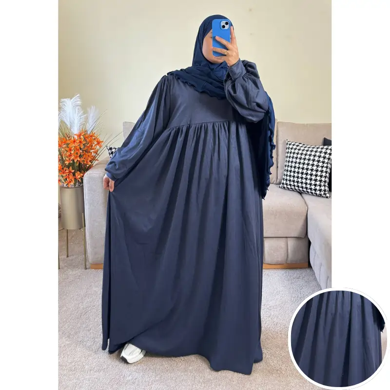 فستان ملك بثوب فودان قطيفة