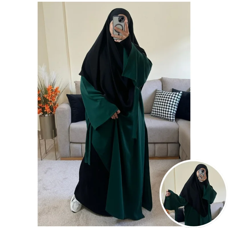 طقم عفة بثوب الكريب الممتاز