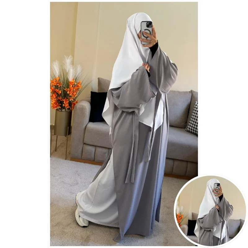 طقم عفة بثوب الكريب الممتاز