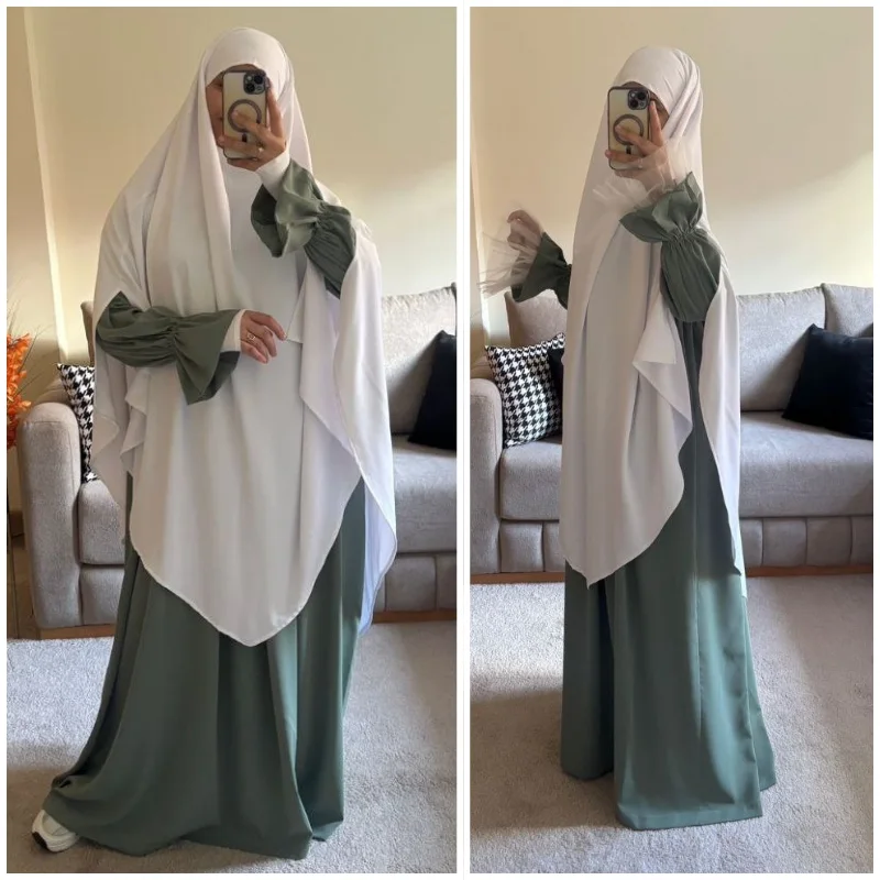 طقم أميرة بثوب الكريب الممتاز