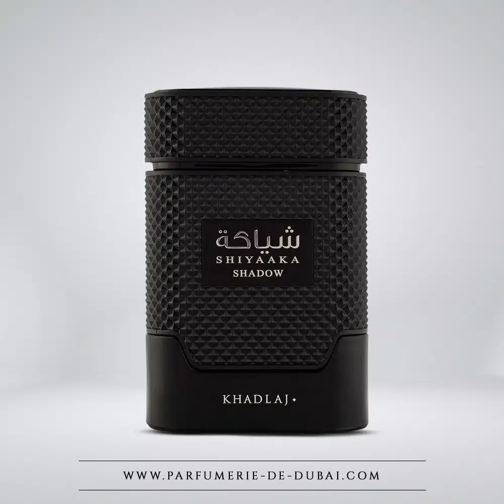 Shiyaaka Shadow – Eau de parfum masculine (flacon noir 100 ml) – Khadlaj