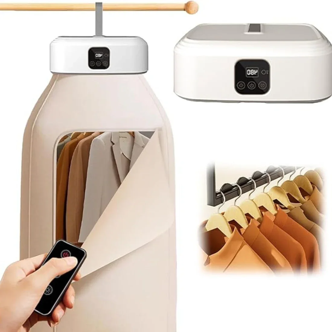 نشّافة قابلة للطيّ مع نظام التعقيم