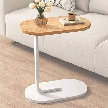 طاولة جانبية لون أبيض