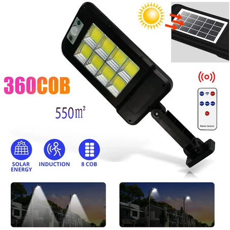 كشاف بالطاقة الشمسية 8 لمبة