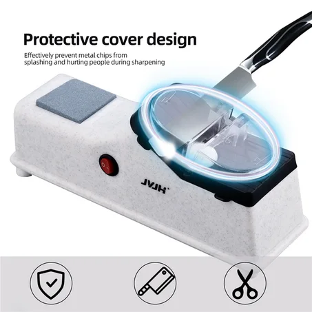 مسن سكاكين الكتروني بعمل بالشحن