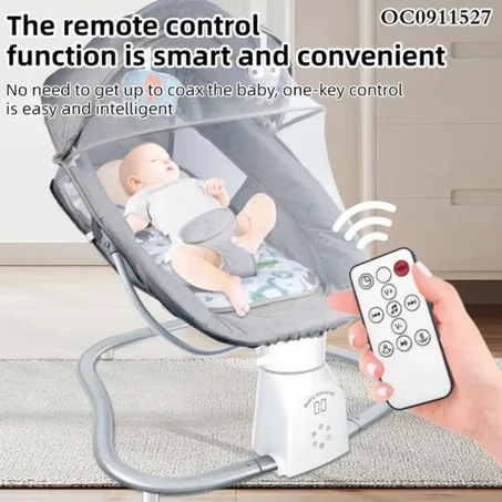 Balançoire électrique Multifonction pour Bébé 3en1   سرير الأطفال متعدد الوظائف