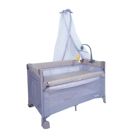 LIT PARC CODODO GRIS – MON BÉBÉ