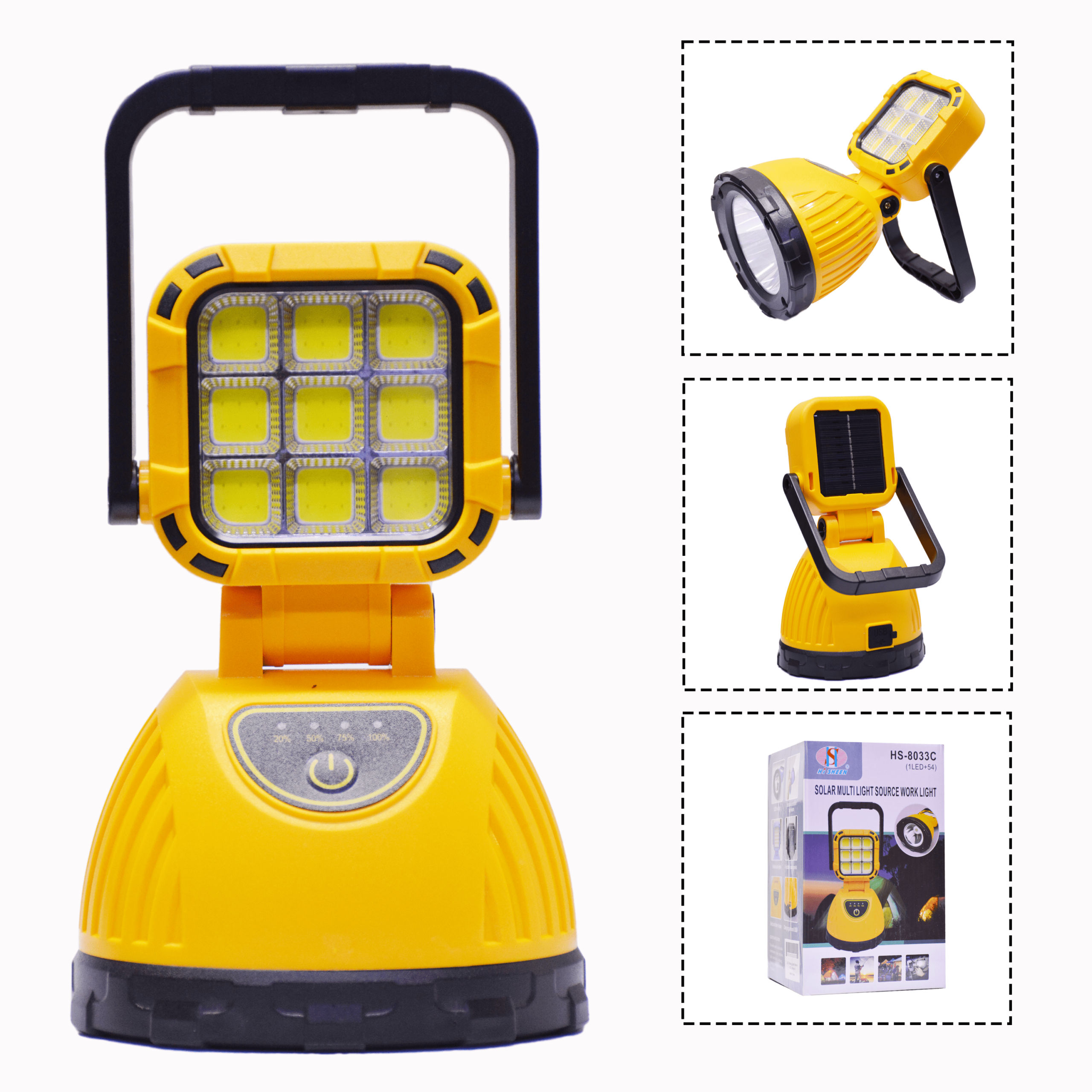 • كشاف طاقة شمسية Solar Light