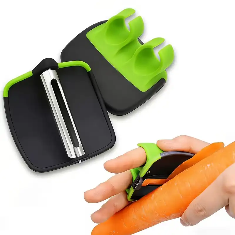 2 قطع - مقشرة عملية تجمع بين السرعة والراحة في كل استعمال