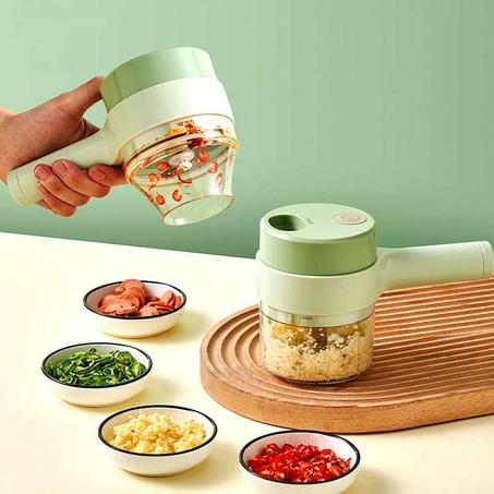 قطاعة الخضر الكهربائية المحمولة