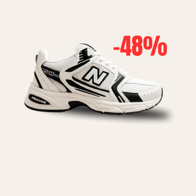 NEW BALANCE BLANCHE AVEC NOIR