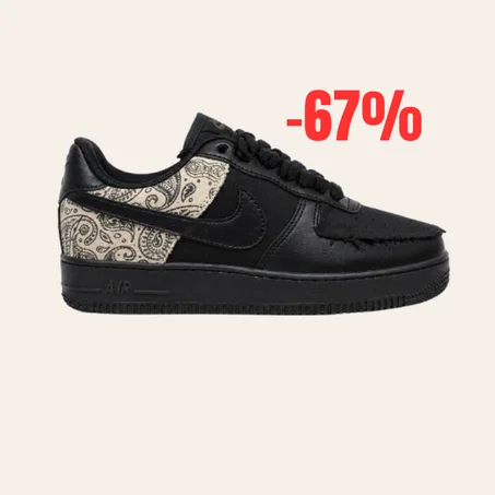 AIR FORCE CHARWIY NOIR AVEC BLAN