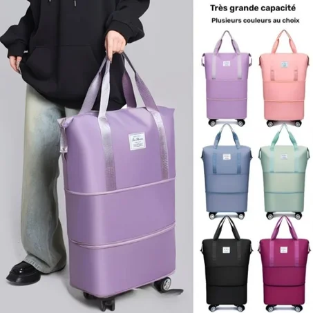 وداعاً لثقل الحقائب! اكتشف الحقيبة العجيبة لكل خرجاتك وسفرياتك!