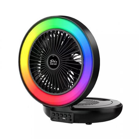 RGB مروحة و مكبر صوت