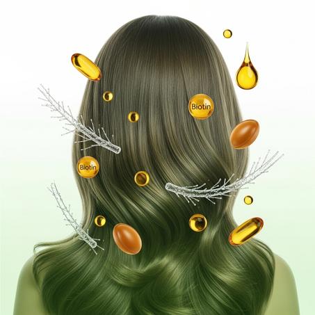 الشعر والبشرة والأظافر