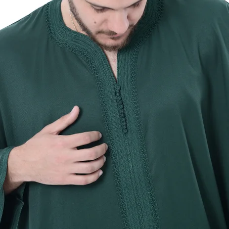 Gandoura Charga - Vert Royal