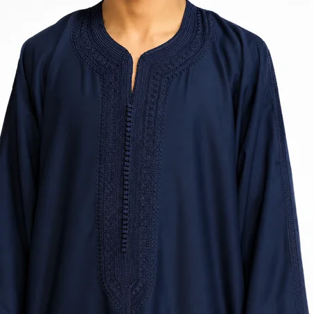 Gandoura Charga - Bleu nuit RF-002