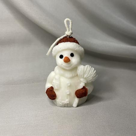 Bougie Bonhomme de neige