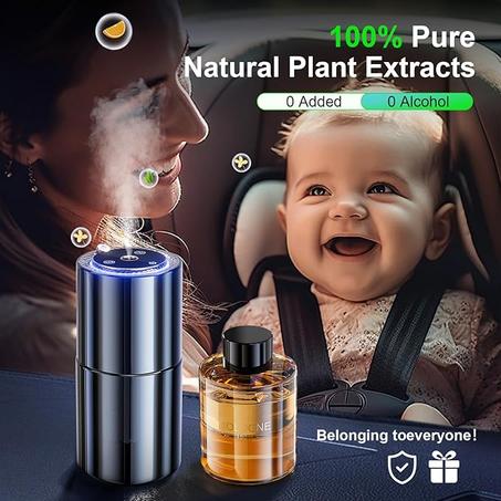 جهاز تعطير أو مرطّب جو للسيارة