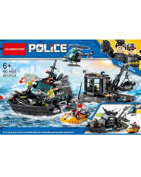 BATEAU DE POLICE SWAT