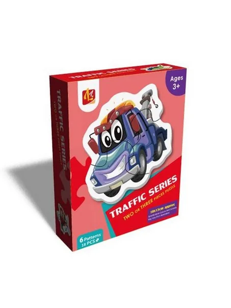 PUZZLES TRAFIC AVEC 6 MODÈLES
