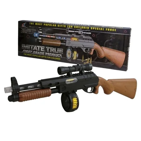 FUSIL DE CHASSE SEMI AUTOMATIQUE AVEC CHARGEUR ROND