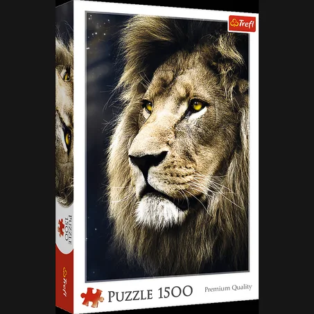 PUZZLE TREFL PORTRAIT DU LION 1500 PIÈCES