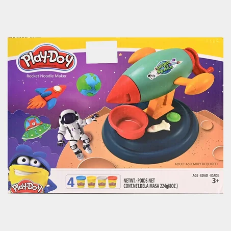 PLAY-DOY - PÂTE À MODELER AVEC FUSÉE Á NOUILLES