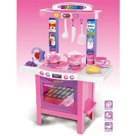 CUISINE PLAYSET AVEC 34PCS