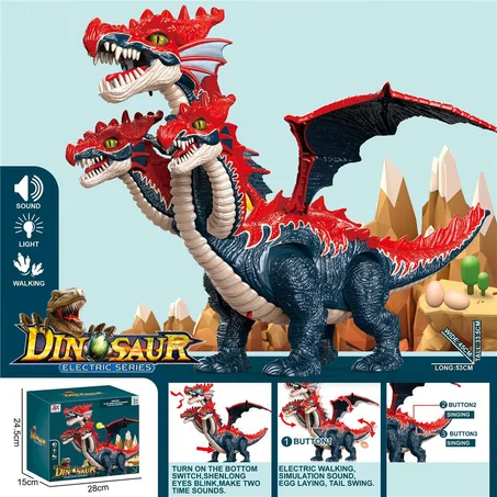 DINOSAURS À TROIS TÊTES