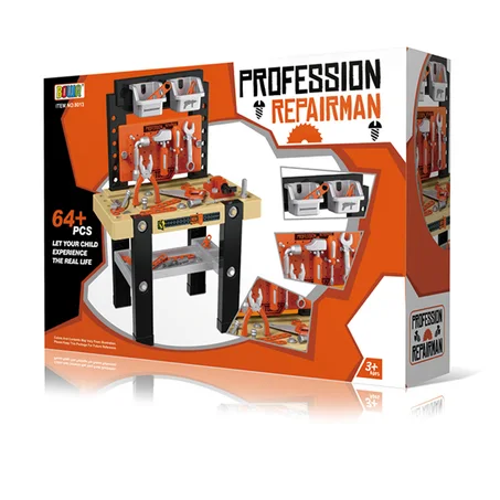 TABLE DE BRICOLAGE AVEC OUTILS 64 PCS