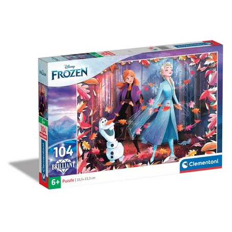 PUZZLE DISNEY FROZEN II SUPERCOLOR 104 PIÈCES - CLEMENTONI