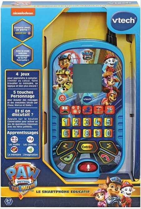 VTECH LE SMARTPHONE ÉDUCATIF PAW PATROL LE FILM