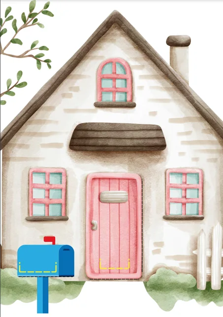 LIVRE DE MAISON DE POUPÉE POUR ENFANT, LIVRE D'ACTIVITÉ: COUPEZ, COLLEZ ET CACHEZ VOS OBJETS